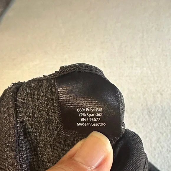 Xersion Charcoal and Black Active Leggings - Picture 6 of 9